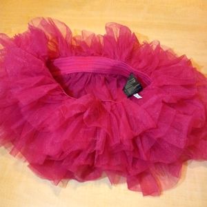 Kids girls pink tutu skirt